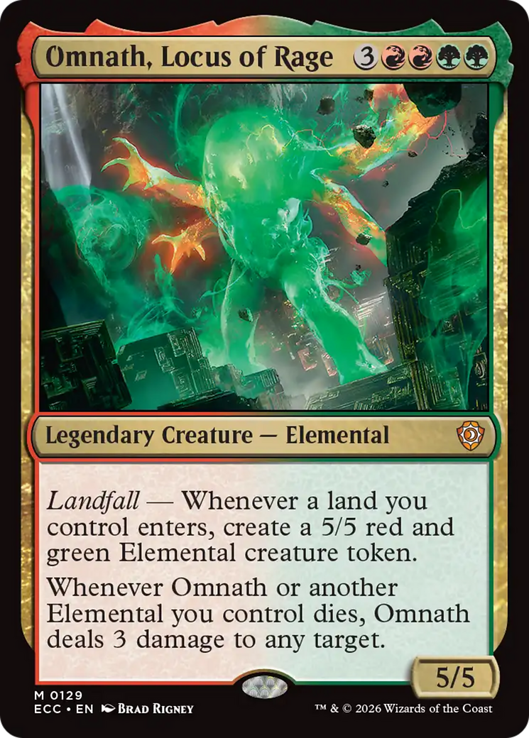 Omnath, Locus of Rage (0129) (ECC)