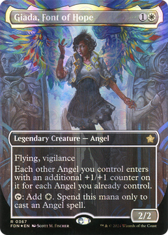 Giada, Font of Hope (0367) (Borderless) - Mana Foil