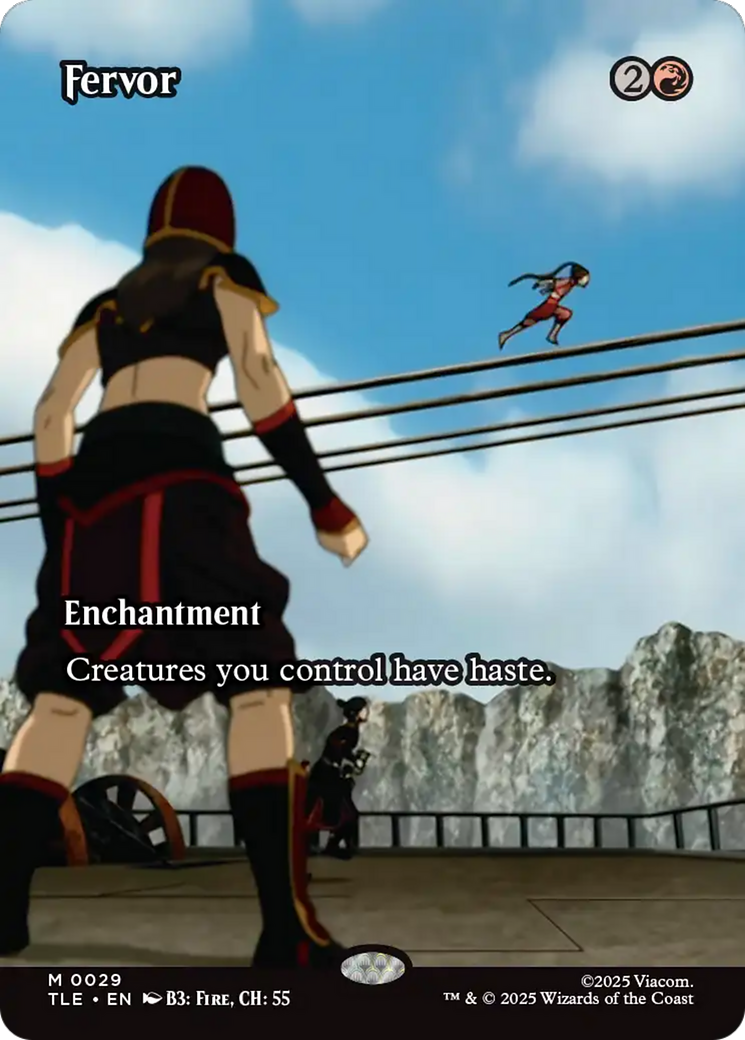 Fervor (0029) (Borderless) - Foil tle