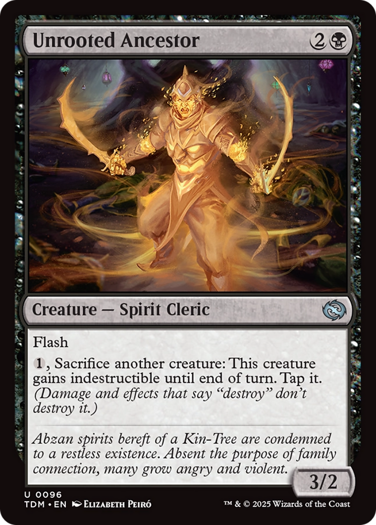 Unrooted Ancestor - Foil