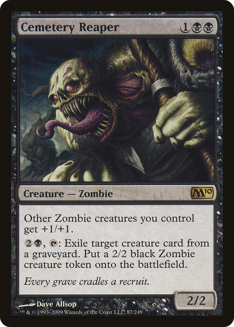 Cemetery Reaper - Foil