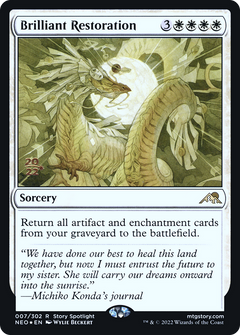 Brilliant Restoration (007) (Prerelease) - Foil
