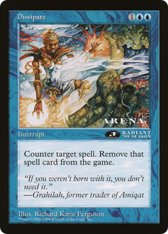 Dissipate (3rd Place) (Oversized) (Arena League Promo)