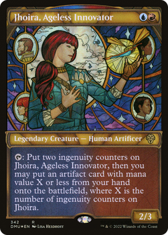Jhoira, Ageless Innovator (342) (Showcase) - Textured Foil