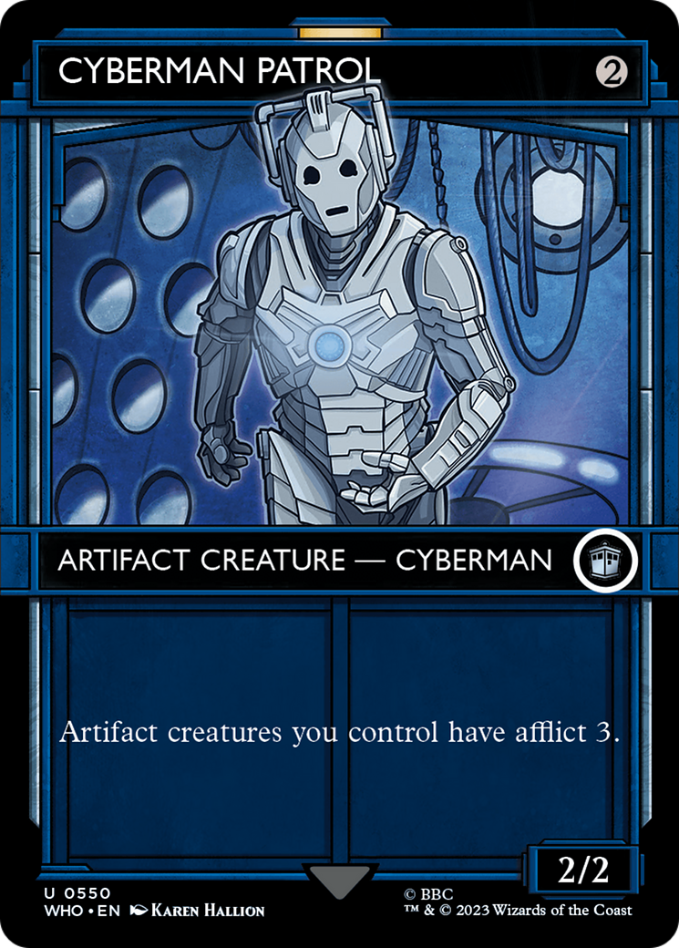 Cyberman Patrol (0550) (Showcase)