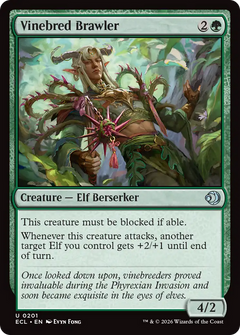 Vinebred Brawler (0201) (ECL) - Foil