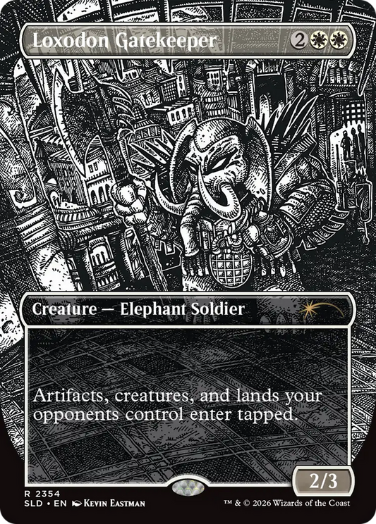 Loxodon Gatekeeper (2354) (Borderless) (SLD)