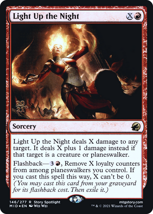 Light Up the Night (146) (Prerelease) - Foil