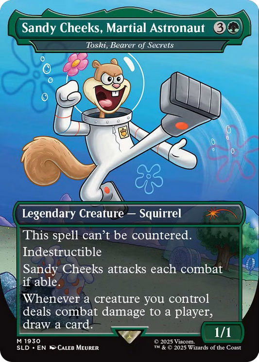 Sandy Cheeks, Martial Astronaut [Toski, Bearer of Secrets] (1930) (Borderless) - Foil