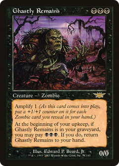 Ghastly Remains - Foil
