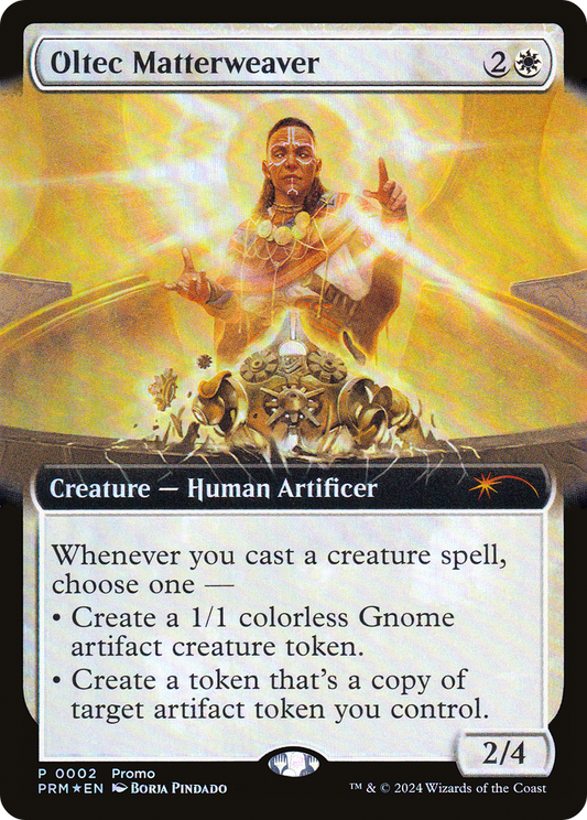 Oltec Matterweaver (0002) (Extended Art) - Foil