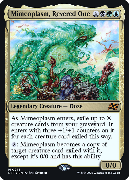 Mimeoplasm, Revered One (0214) (Prerelease) - Foil