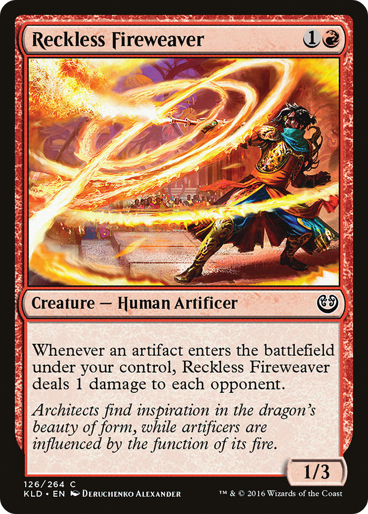 Reckless Fireweaver - Foil