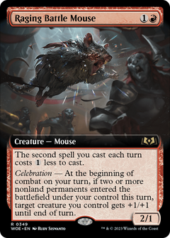 Raging Battle Mouse (0349) (Extended Art)