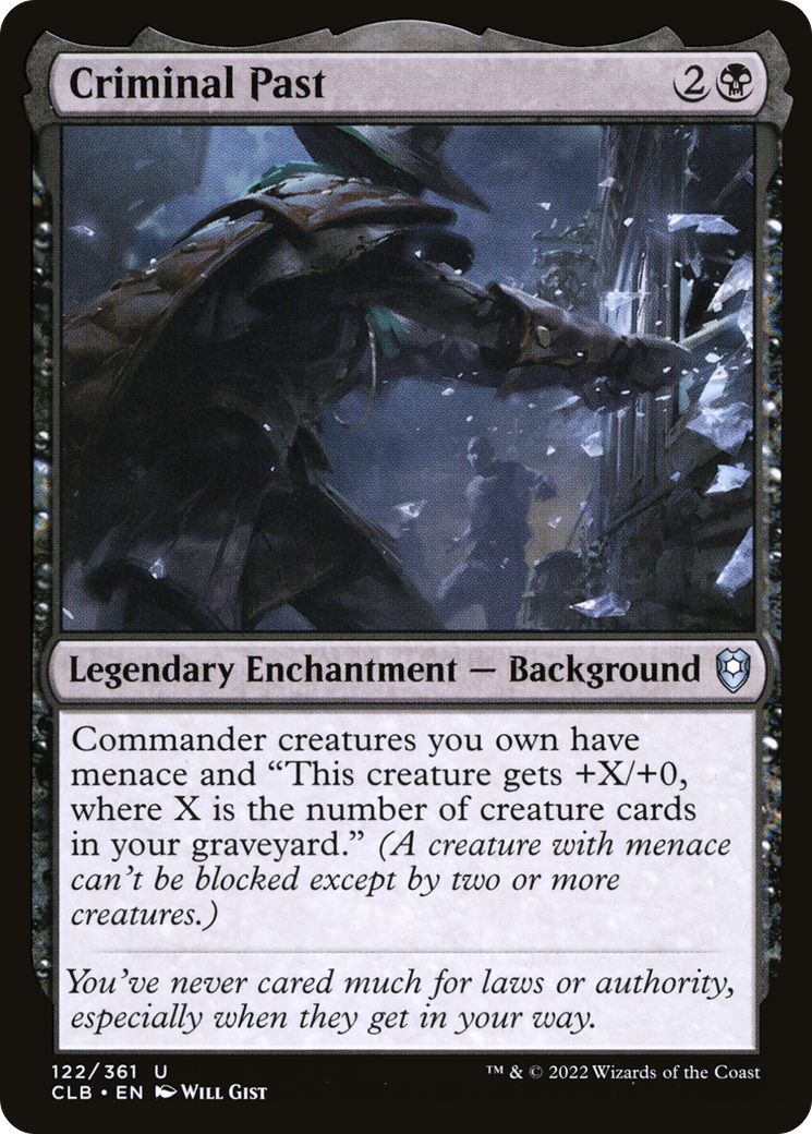 Criminal Past - Foil