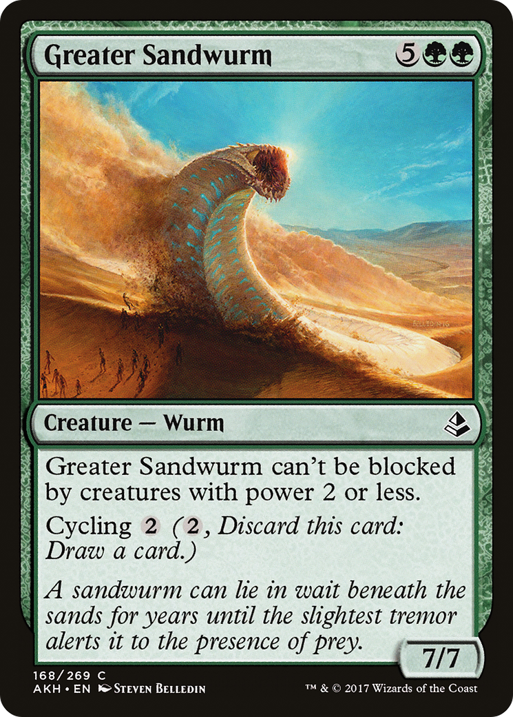 Greater Sandwurm - Foil