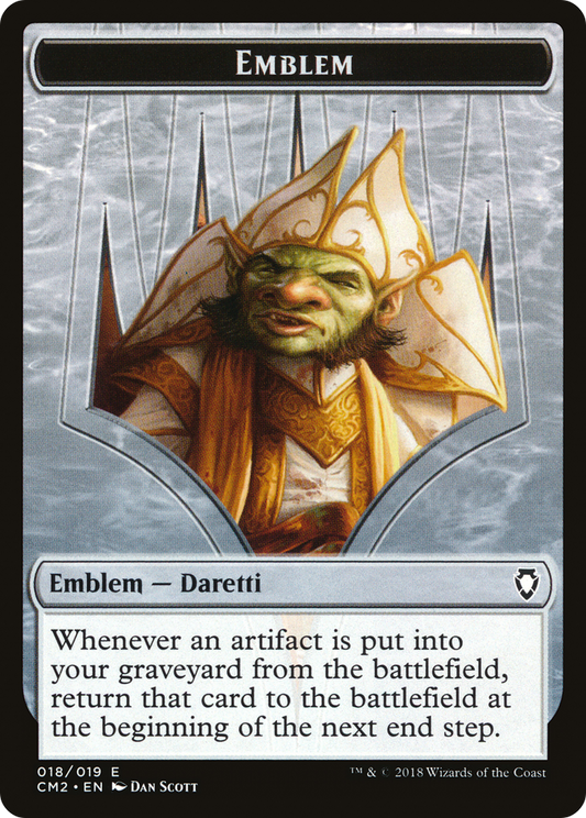 Daretti, Scrap Savant Emblem (018)