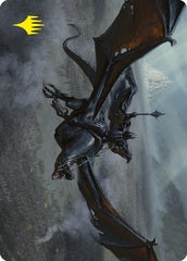 Lord of the Nazgul (64/81) Art Card (ALTR) - Gold-Stamped Signature