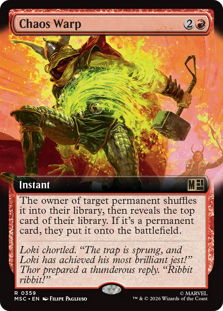 Chaos Warp (0359) (Extended Art) (MSC)