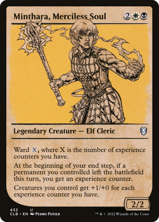 Minthara, Merciless Soul (432) (Showcase) - Foil