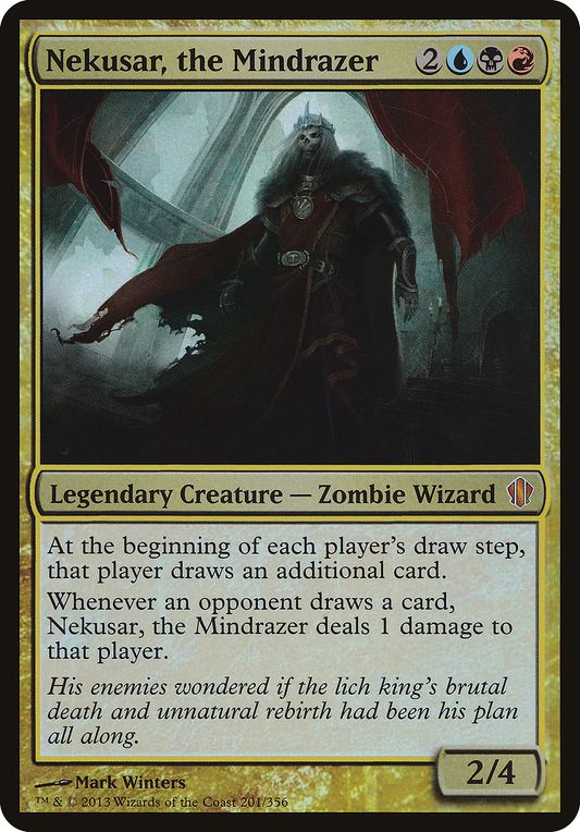 Nekusar, the Mindrazer (Oversized) - Foil