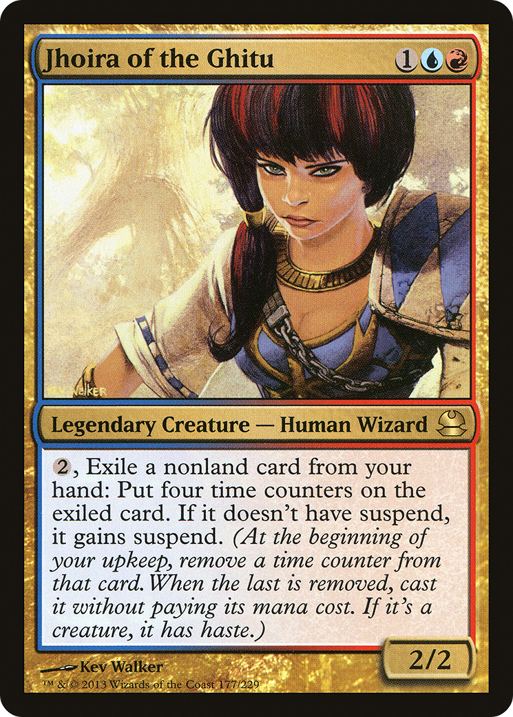 Jhoira of the Ghitu - Foil