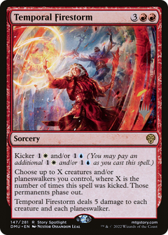 Temporal Firestorm (147) (Promo Pack) - Foil