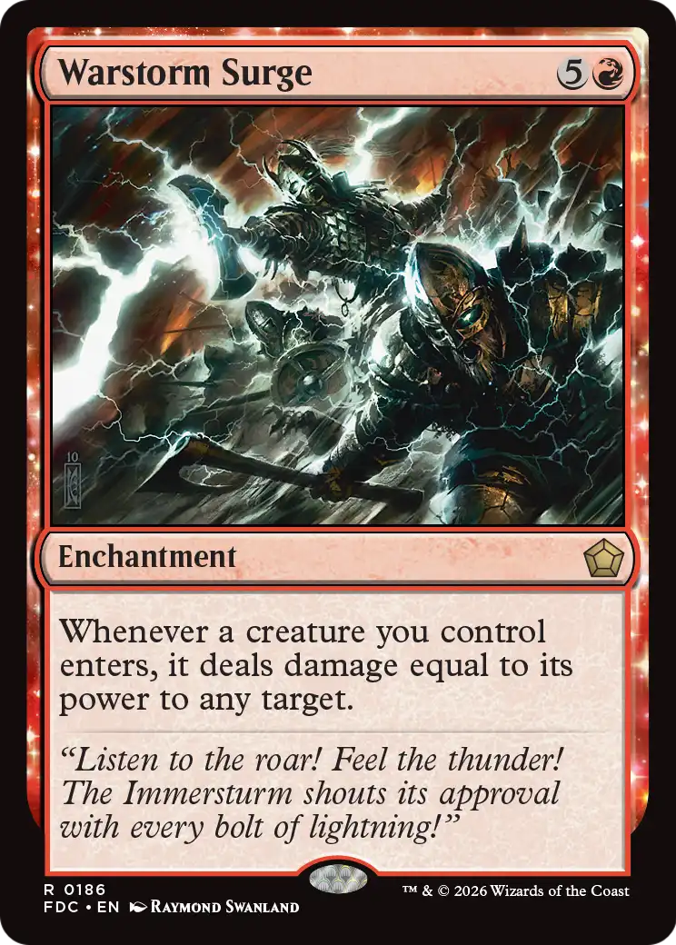 Warstorm Surge (FDC)