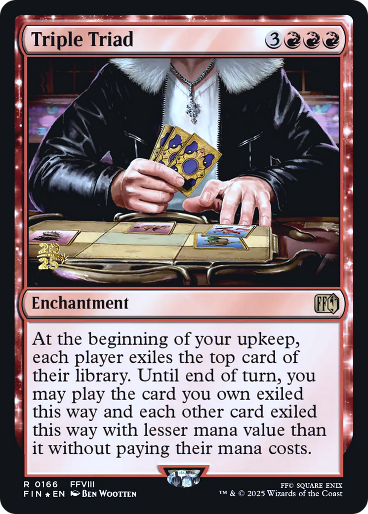 Triple Triad (0166) (Prerelease) - Foil