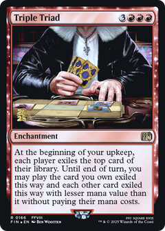 Triple Triad (0166) (Prerelease) - Foil