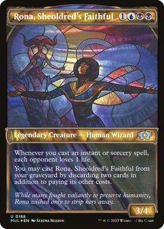 Rona, Sheoldred's Faithful (0188) (Showcase) - Halo Foil