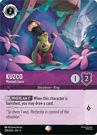 Kuzco, Wanted Llama (0209) - Rainbow Foil