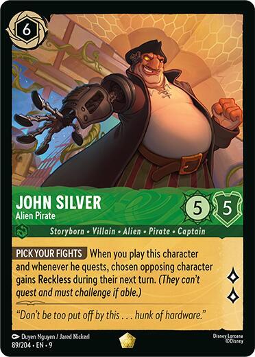 John Silver, Alien Pirate (0089)