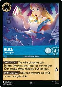 Alice, Growing Girl (0160) - Cold Foil