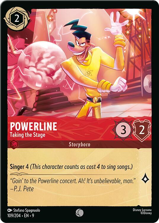 Powerline, Taking the Stage (0109) - Cold Foil