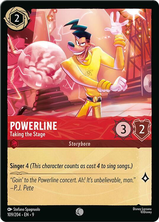 Powerline, Taking the Stage (0109) - Cold Foil