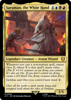 Saruman, the White Hand - Foil