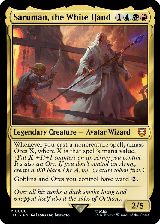 Saruman, the White Hand - Foil