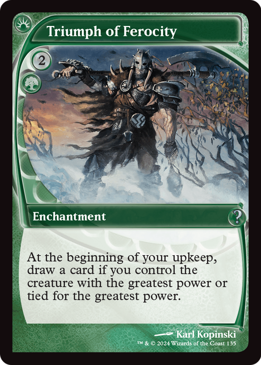 Triumph of Ferocity (MB2) - Foil