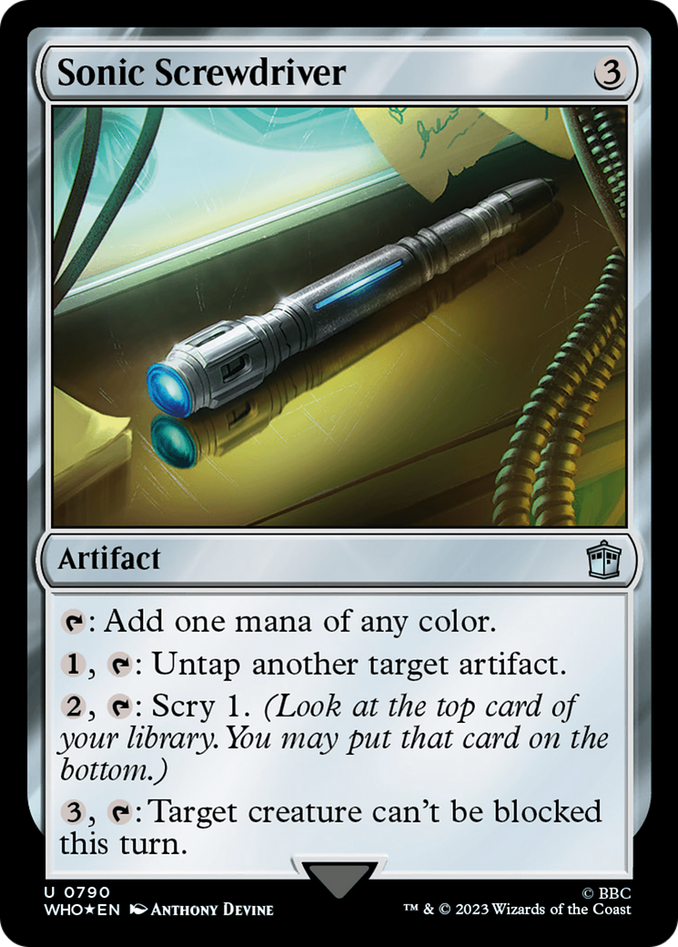 Sonic Screwdriver (0790) - Surge Foil