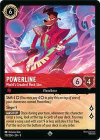 Powerline, World's Greatest Rock Star (0110) - Cold Foil
