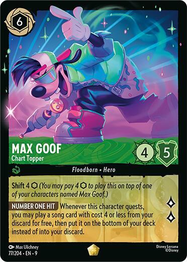 Max Goof, Chart Topper (0077)