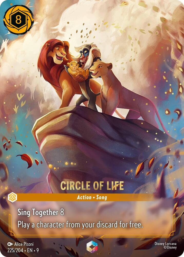 Circle of Life (0225) - Satin Holographic Foil
