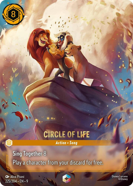 Circle of Life (0225) - Satin Holographic Foil