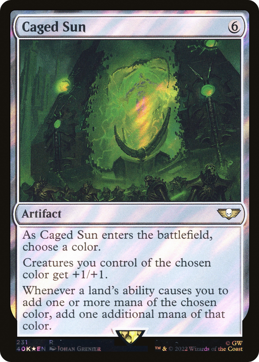 Caged Sun - Surge Foil
