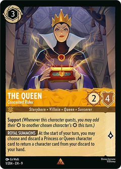 The Queen, Conceited Ruler (0001) - Cold Foil