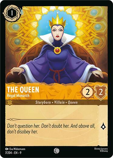 The Queen, Regal Monarch (0007) - Cold Foil