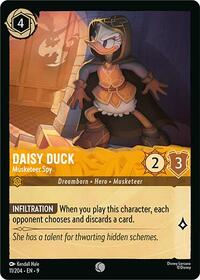 Daisy Duck, Musketeer Spy (0011) - Cold Foil