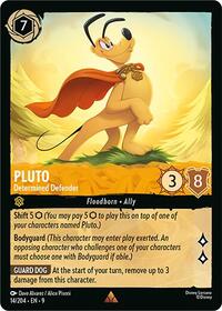 Pluto, Determined Defender (0014) - Cold Foil