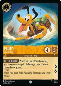Pluto, Rescue Dog (0016) - Cold Foil